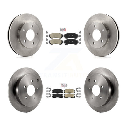 Kit de rotors de frein à plaquettes en céramique, semi-métalliques, avant et arrière, pour Buick rendez-vous Azte