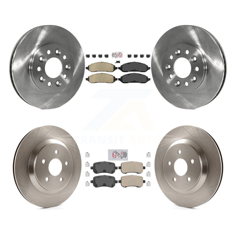 Kit de Rotor de frein à disque et plaquettes en céramique avant et arrière, pour Ford Freestar Mercury Montere