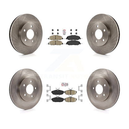 Kit de plaquettes en céramique et de disques de frein avant et arrière, pour Ford Mustang Bas 2005 – 2010