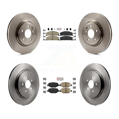 Kit de rotors de frein à plaquettes en céramique avant et arrière, pour Ford Explorer avec frein robuste