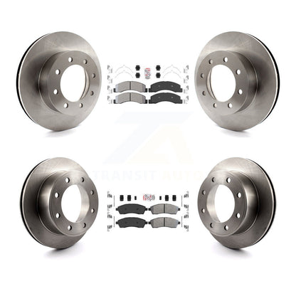 Kit de plaquettes semi-métalliques avant et arrière et disques de frein, pour Ford F-250 Super Dut