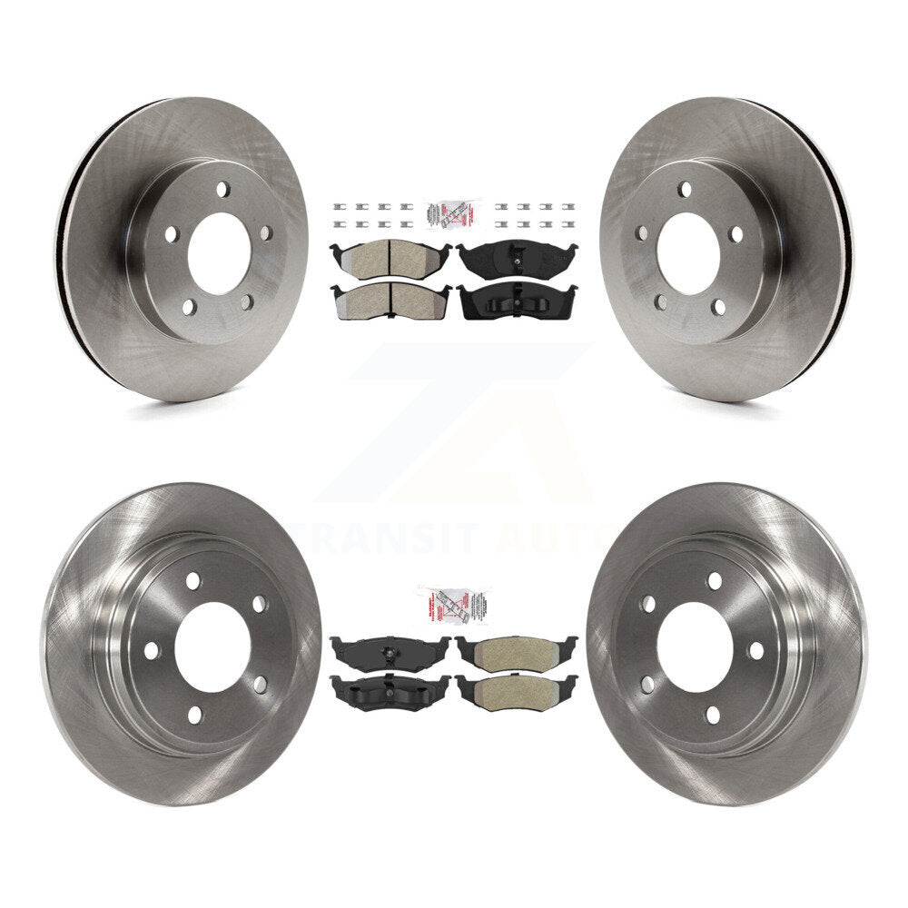 Kit de Rotor de frein à plaquettes semi-métalliques avant et arrière, pour Intrepid Dodge Chrysler LHS Ne