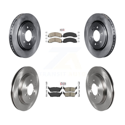Kit de plaquettes de frein en céramique et disques de frein avant et arrière, pour Ford F-150 Expedition Lincol