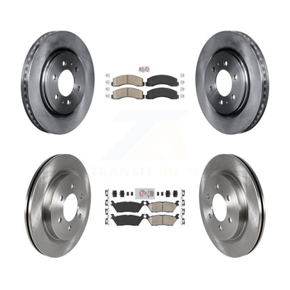 Kit de plaquettes de frein en céramique et disques de frein avant et arrière, pour Ford F-150 Expedition Lincol