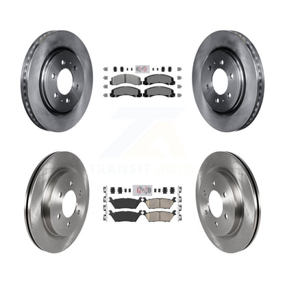 Kit de plaquettes en céramique et Rotor de frein, semi-métalliques, avant et arrière, pour Ford F-150 Expeditio