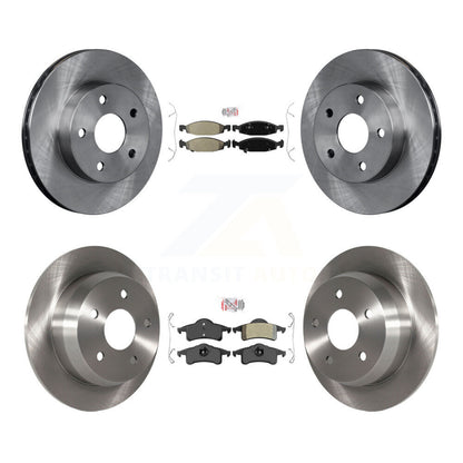 Kit de plaquettes semi-métalliques avant et arrière et disques de frein pour Jeep Grand Cherokee