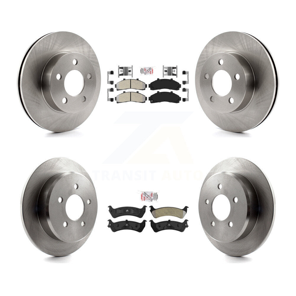 Kit de plaquettes et disques de frein semi-métalliques avant et arrière, pour Ford Ranger Explorer Mercur