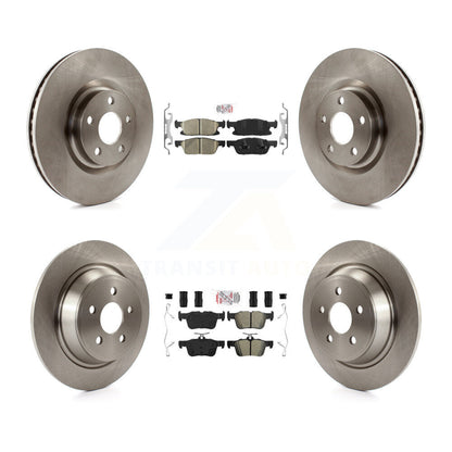 Kit de plaquettes semi-métalliques avant et arrière en céramique et disques de frein pour Ford Edge