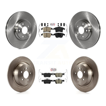 Kit de Rotor de frein à plaquettes semi-métalliques avant et arrière en céramique, pour Ford Fusion Lincoln MK