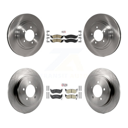 Kit de plaquettes semi-métalliques avant et arrière en céramique, Rotor de frein pour Ford Explorer Spor