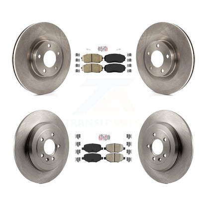 Kit de plaquettes en céramique et de rotors de frein à disque avant et arrière, pour Ford Edge Lincoln MKX