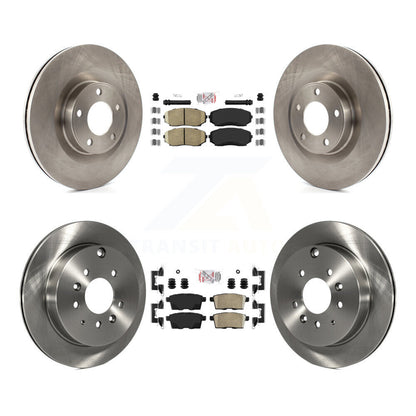 Kit de plaquettes en céramique et de rotors de frein à disque avant et arrière, pour Ford Edge Lincoln MKX