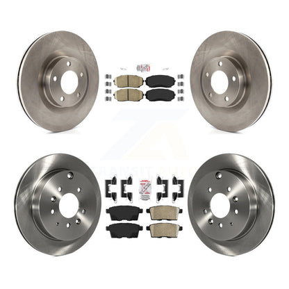 Kit de plaquettes en céramique et de rotors de frein à disque avant et arrière, pour Ford Edge Lincoln MKX