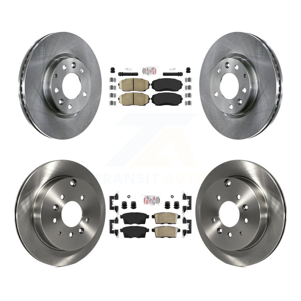 Kit de Rotor de frein à disque en céramique avant et arrière, pour Mazda CX-7 Ford Edge Lincoln MK