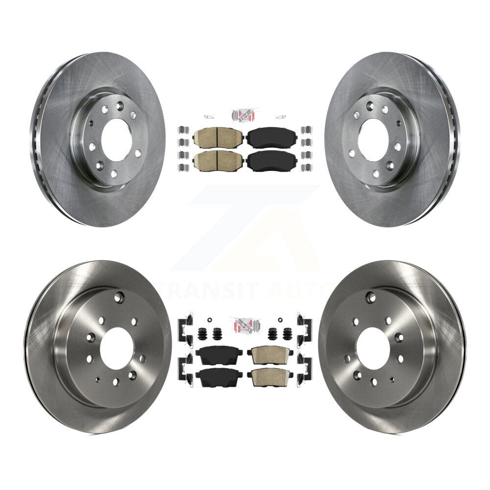 Kit de Rotor de frein à disque en céramique avant et arrière, pour Mazda CX-7 Ford Edge Lincoln MK