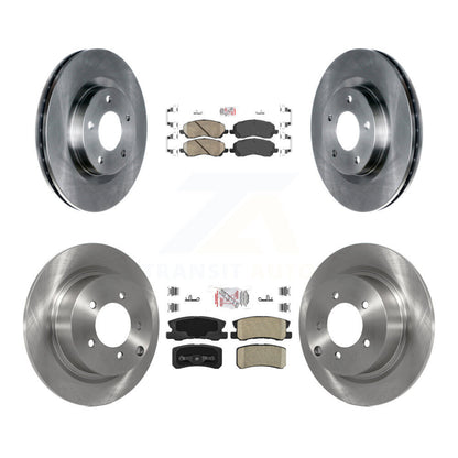 Kit de rotors de frein à plaquettes en céramique avant et arrière, pour Jeep Mitsubishi Patriot Lancer Dodg