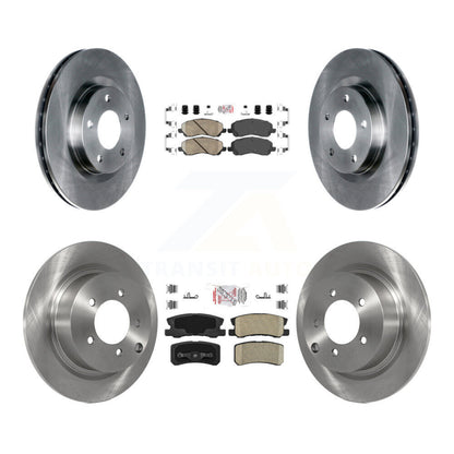 Kit de rotors de frein à plaquettes en céramique avant et arrière, pour Jeep Mitsubishi Patriot Lancer Dodg