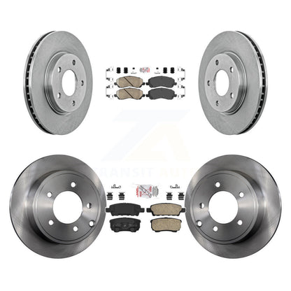 Kit de rotors de frein à disque en céramique avant et arrière, pour Mitsubishi Lancer Dodge Calibe