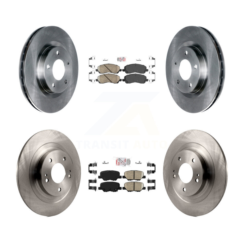 Kit de Rotor de frein à disque et plaquettes en céramique avant et arrière, pour Mitsubishi RVR Outlander Spor