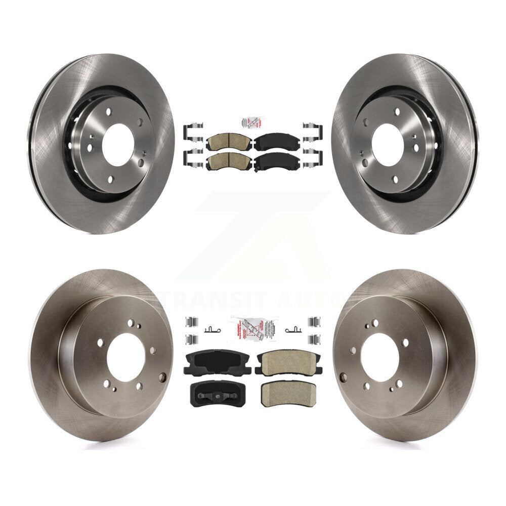 Kit de plaquettes en céramique et Rotor de frein avant et arrière, pour Mitsubishi Lancer Ralliart To 03 0