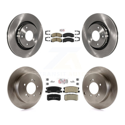 Kit de plaquettes en céramique et Rotor de frein avant et arrière, pour Mitsubishi Lancer Ralliart To 03 0