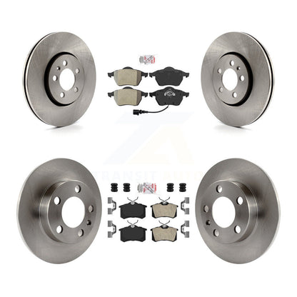Kit de plaquettes semi-métalliques avant et arrière et disques de frein pour Volkswagen Beetle