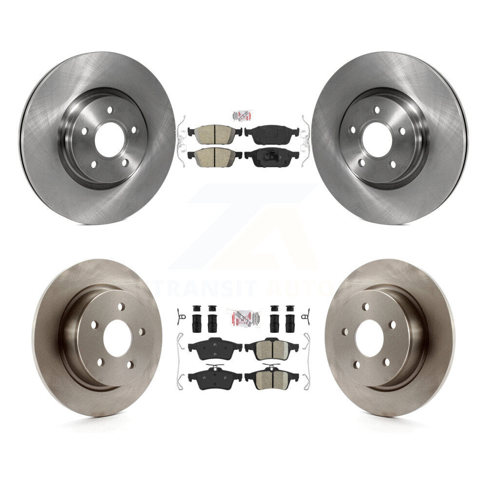 Kit de plaquettes en céramique et de disques de frein avant et arrière, pour Ford Escape Transit Connect