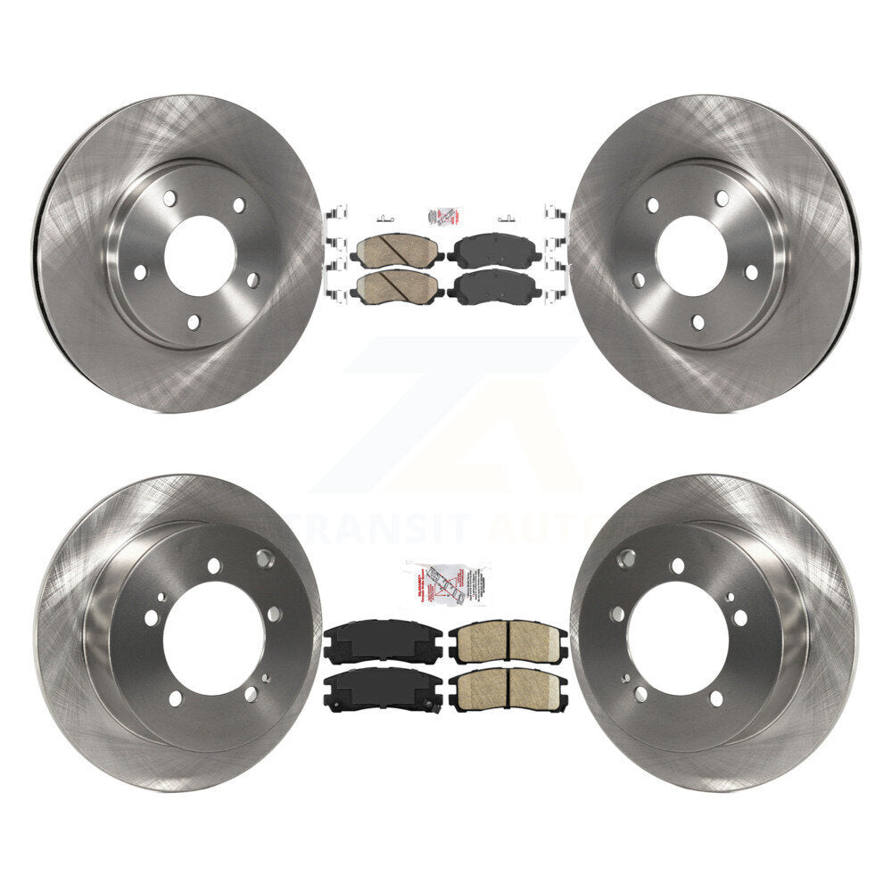 Kit de plaquettes en céramique et Rotor de frein avant et arrière, pour Chrysler Sebring Mitsubishi Eclips