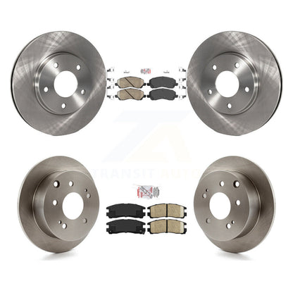 Kit de Rotor de frein à disque avec plaquettes en céramique avant et arrière, pour Mitsubishi Galant 2004 2006 2.4