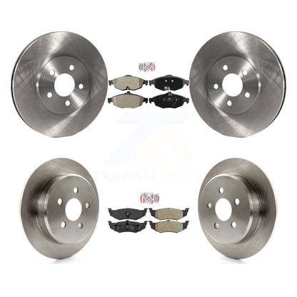 Kit de rotors de frein à plaquettes semi-métalliques avant et arrière, pour Chrysler Sebring Dodge Stratu