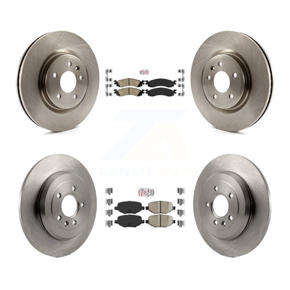 Kit de plaquettes en céramique et de rotors de frein à disque avant et arrière, pour Ford Taurus SHO 2010 – 2012