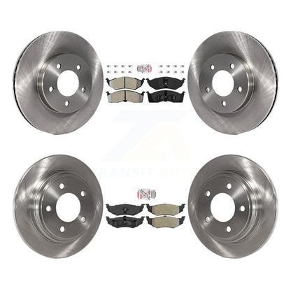 Kit de plaquettes et disques de frein semi-métalliques avant et arrière, pour Chrysler Intrepid Dodge 300