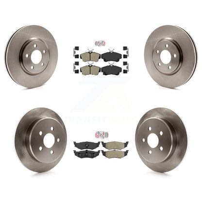 Kit de rotors de frein à plaquettes semi-métalliques avant et arrière, pour Chrysler PT Cruiser Dodge Neo