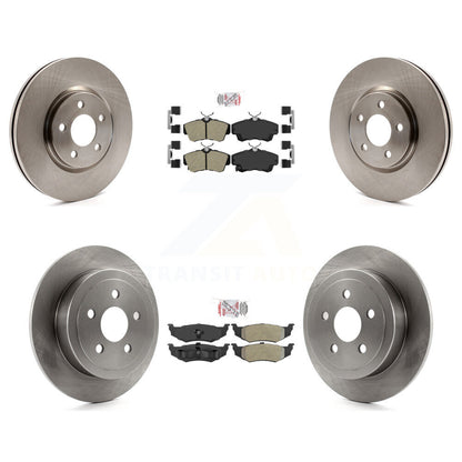Kit de plaquettes semi-métalliques avant et arrière et disques de frein pour Chrysler PT Cruiser