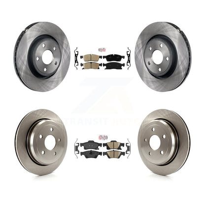 Kit de plaquettes en céramique et de rotors de frein à disque avant et arrière, pour Jeep Grand Cherokee WK