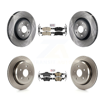 Kit de plaquettes en céramique et de rotors de frein à disque avant et arrière, pour Jeep Grand Cherokee WK