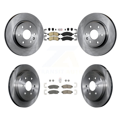 Kit de plaquettes en céramique et de Rotors de frein avant et arrière, pour GMC Acadia Buick autoclave Chevrole
