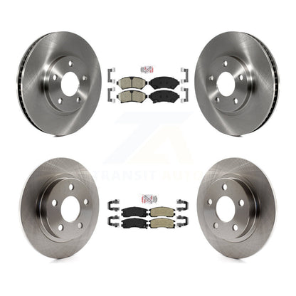 Kit de plaquettes semi-métalliques et de Rotor de frein avant et arrière en céramique, pour Buick LeSabre Pontia