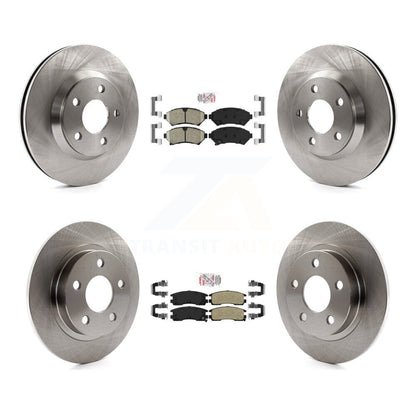 Kit de plaquettes semi-métalliques et de Rotor de frein avant et arrière en céramique, pour Buick LeSabre Pontia