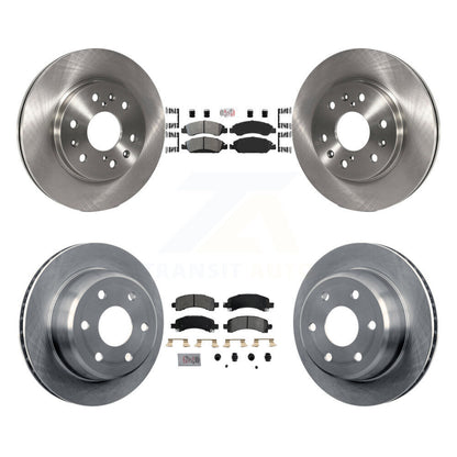 Kit de Rotor de frein à disque à plaquettes semi-métalliques avant et arrière, pour Chevrolet Express 1500 GM