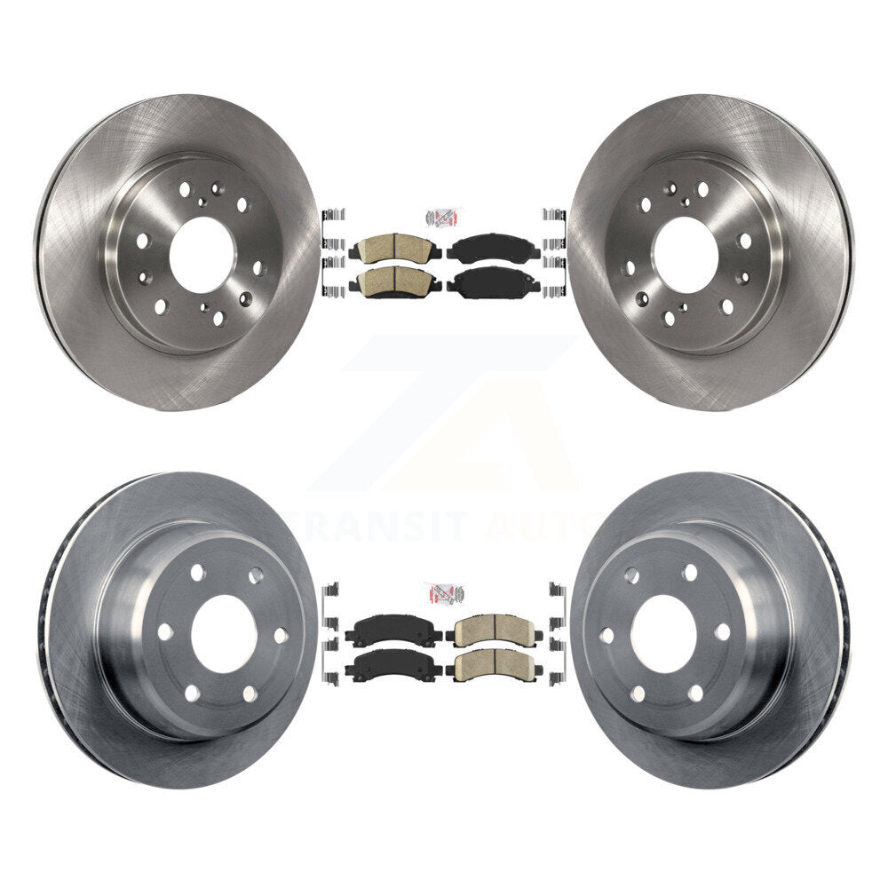 Kit de plaquettes en céramique et Rotor de frein avant et arrière, pour Chevrolet Express 1500 GMC Savan