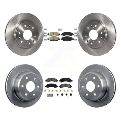 Kit de rotors de frein à plaquettes semi-métalliques avant et arrière en céramique, pour Chevrolet Express 150