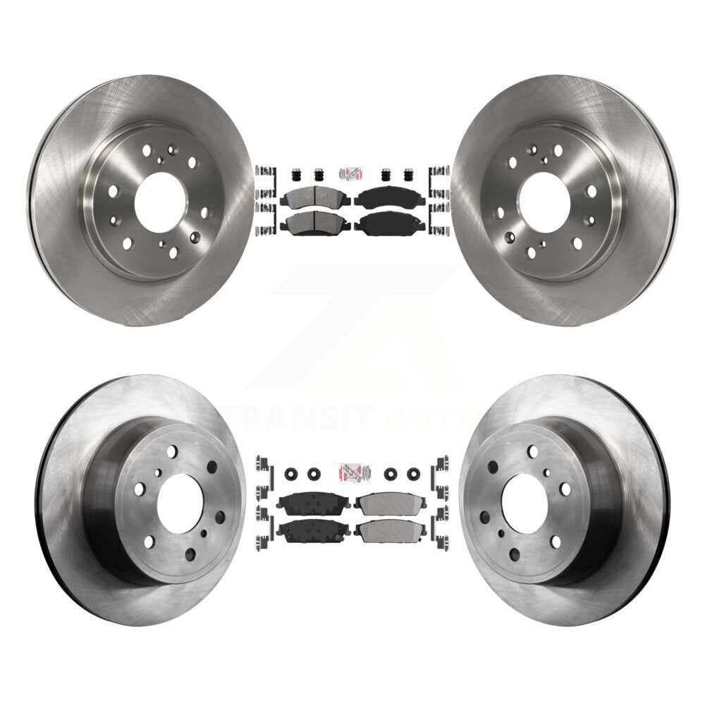 Kit de Rotor de frein à plaquettes semi-métalliques avant et arrière, pour Chevrolet GMC Sierra 1500 Taho