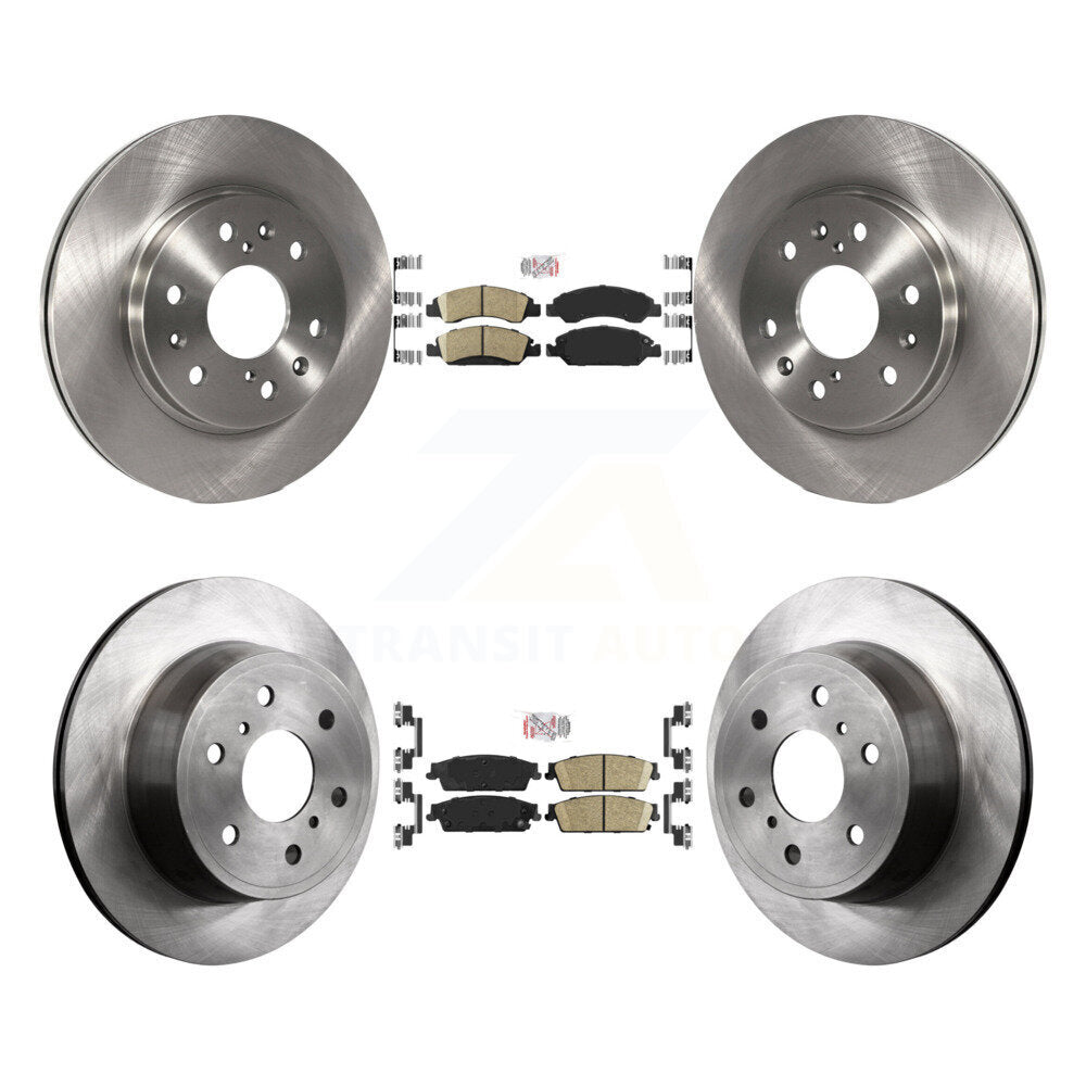 Kit de plaquettes en céramique et Rotor de frein avant et arrière, pour Chevrolet GMC Sierra 1500 Silverad