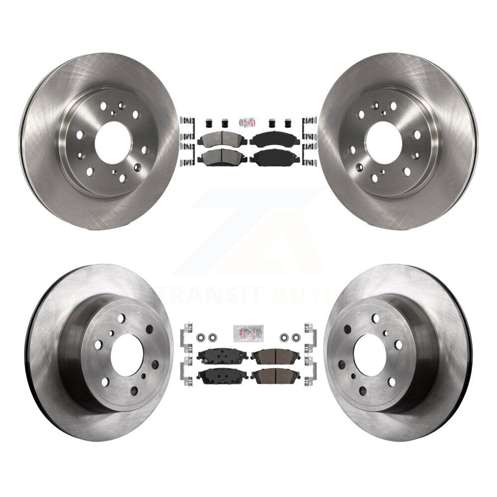 Kit de Rotor de frein à plaquettes semi-métalliques avant et arrière, pour GMC Sierra 1500 Chevrolet Taho