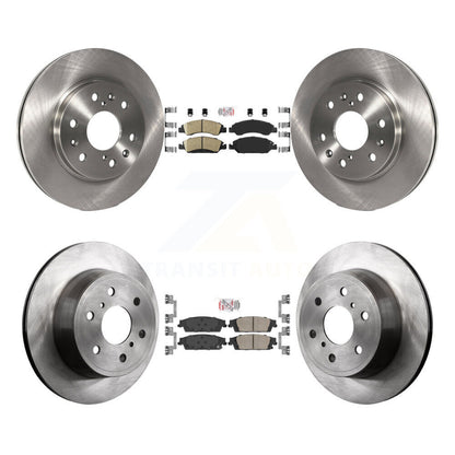 Kit de plaquettes en céramique et Rotor de frein avant et arrière, pour GMC Sierra 1500 Chevrolet Silverad