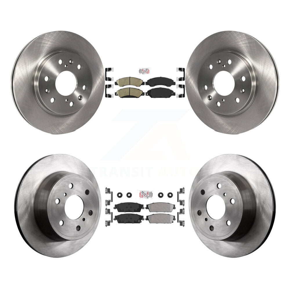Kit de Rotor de frein à plaquettes semi-métalliques avant et arrière en céramique, pour Chevrolet Avalanche GM