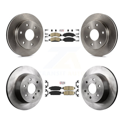 Kit de Rotor de frein à plaquettes en céramique avant et arrière, pour frein arrière à disque GMC Sierra 2007 1500