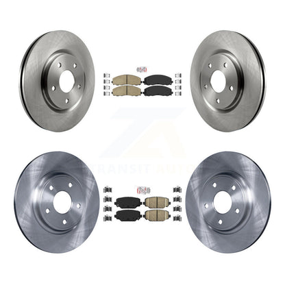 Kit de rotors de frein à plaquettes en céramique avant et arrière, pour Dodge Grand Caravan Journey Chrysler