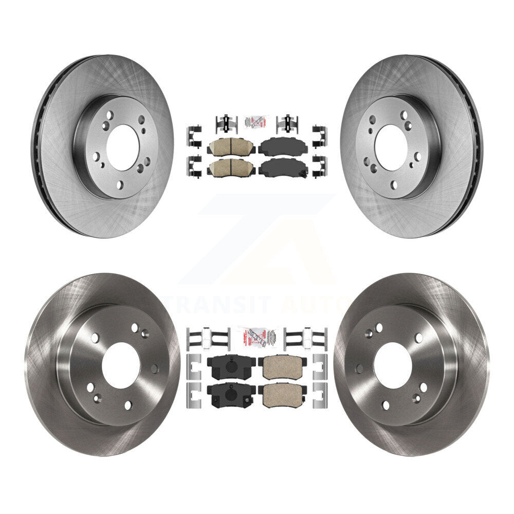 Kit de plaquettes en céramique et de disques de frein avant et arrière, pour Honda Prelude 1997 – 2001